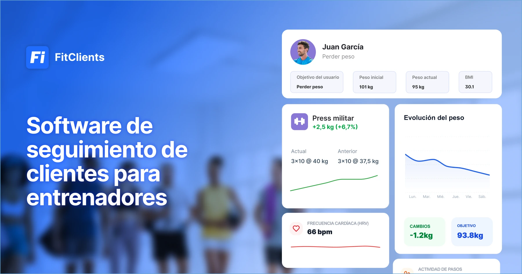 Seguimiento de clientes para entrenadores personales