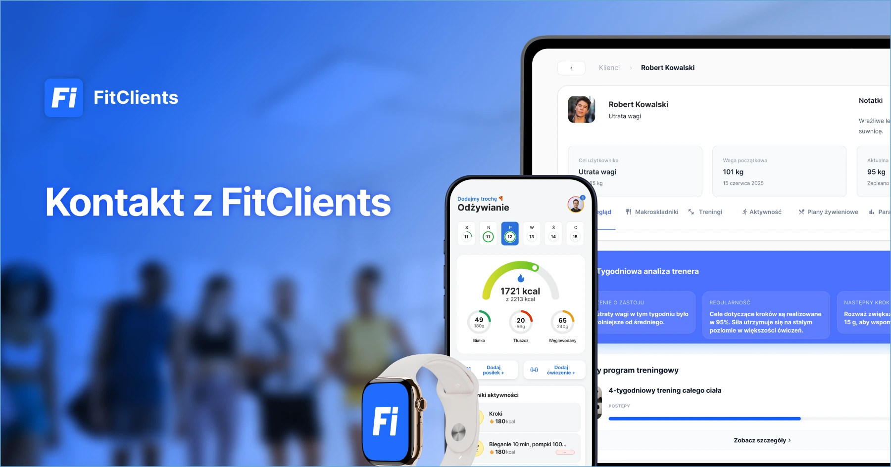 Skontaktuj się z FitClients