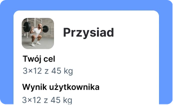 Śledzenie celów w przysiadach