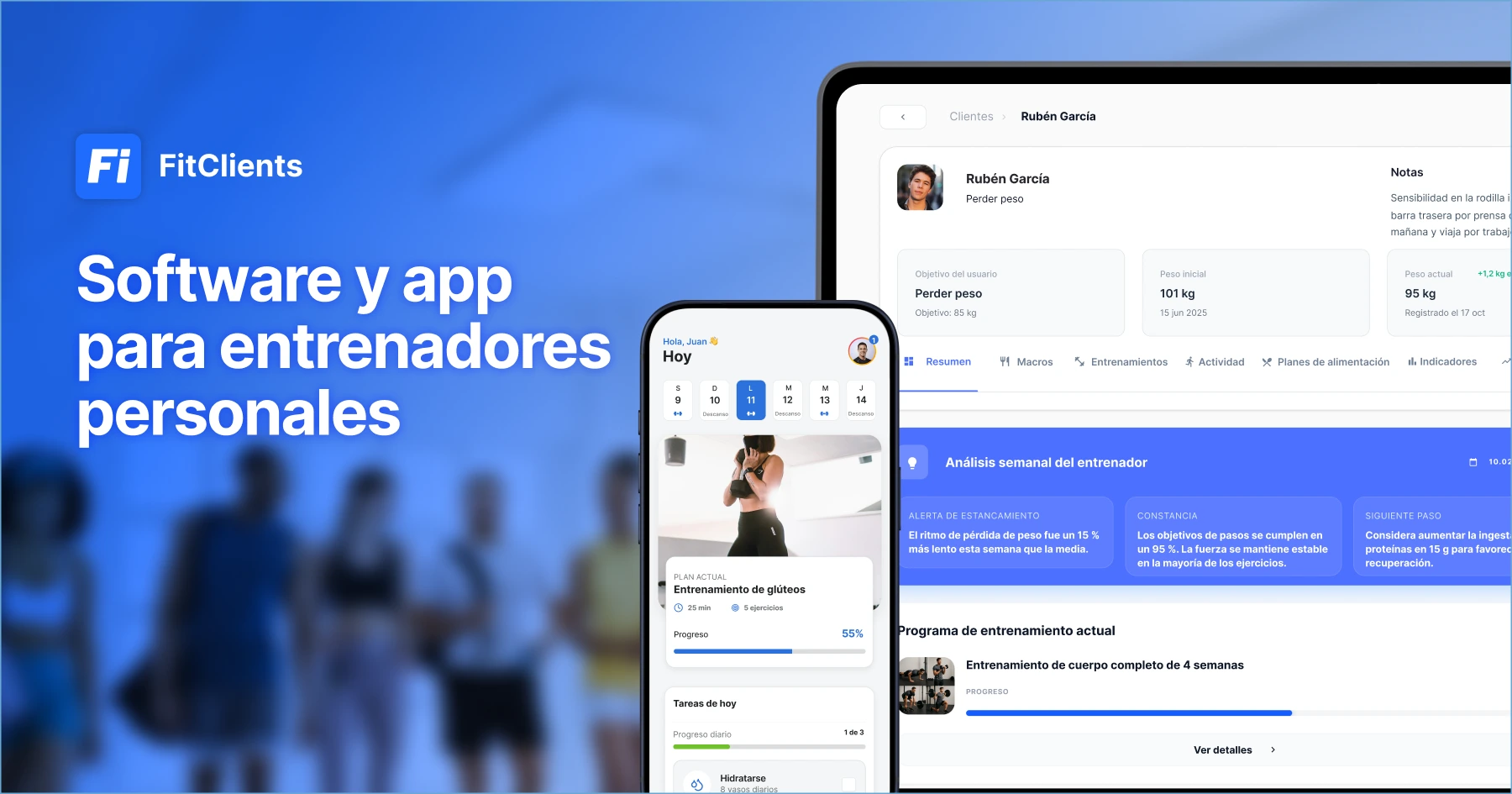 Software para entrenadores personales