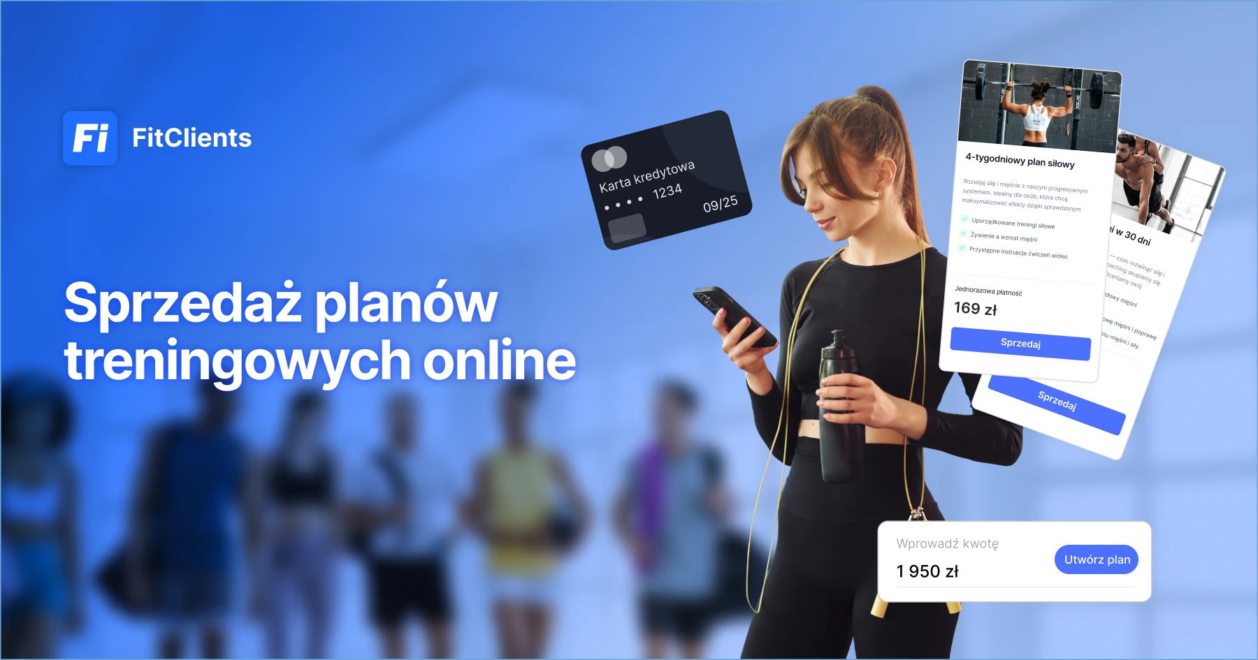 Sprzedawaj plany treningowe online