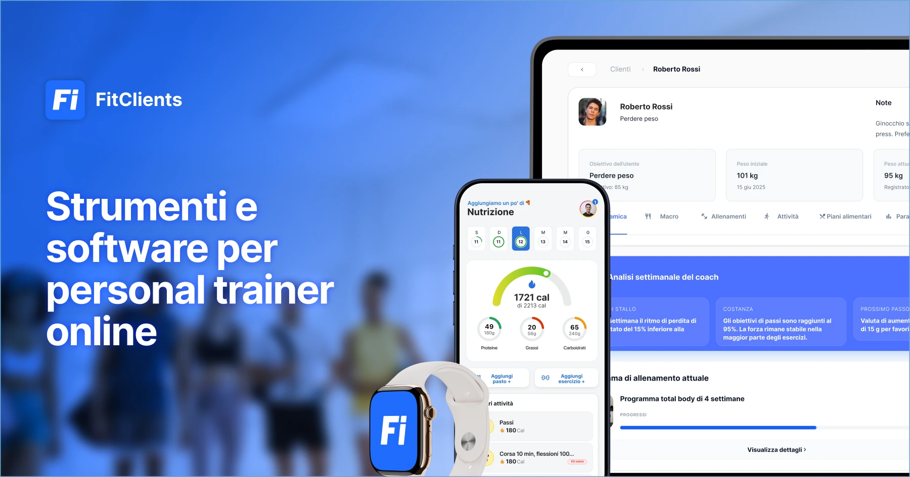 Strumenti per personal trainer online