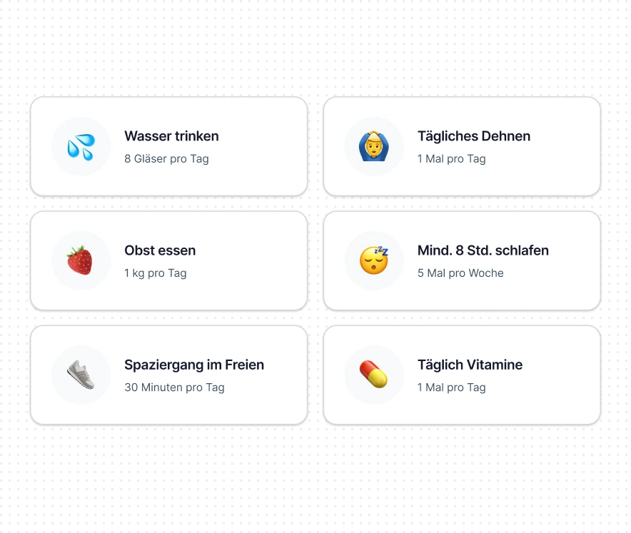 Tools für Gewohnheitscoaching