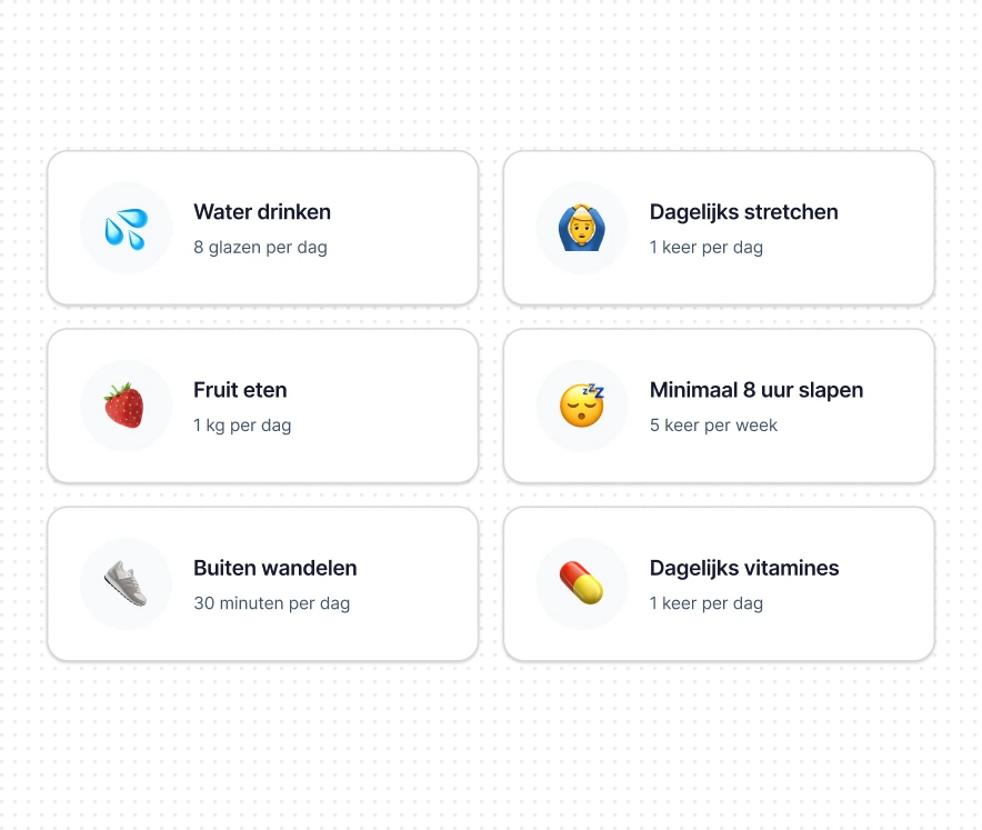 Tools voor gewoontecoaching