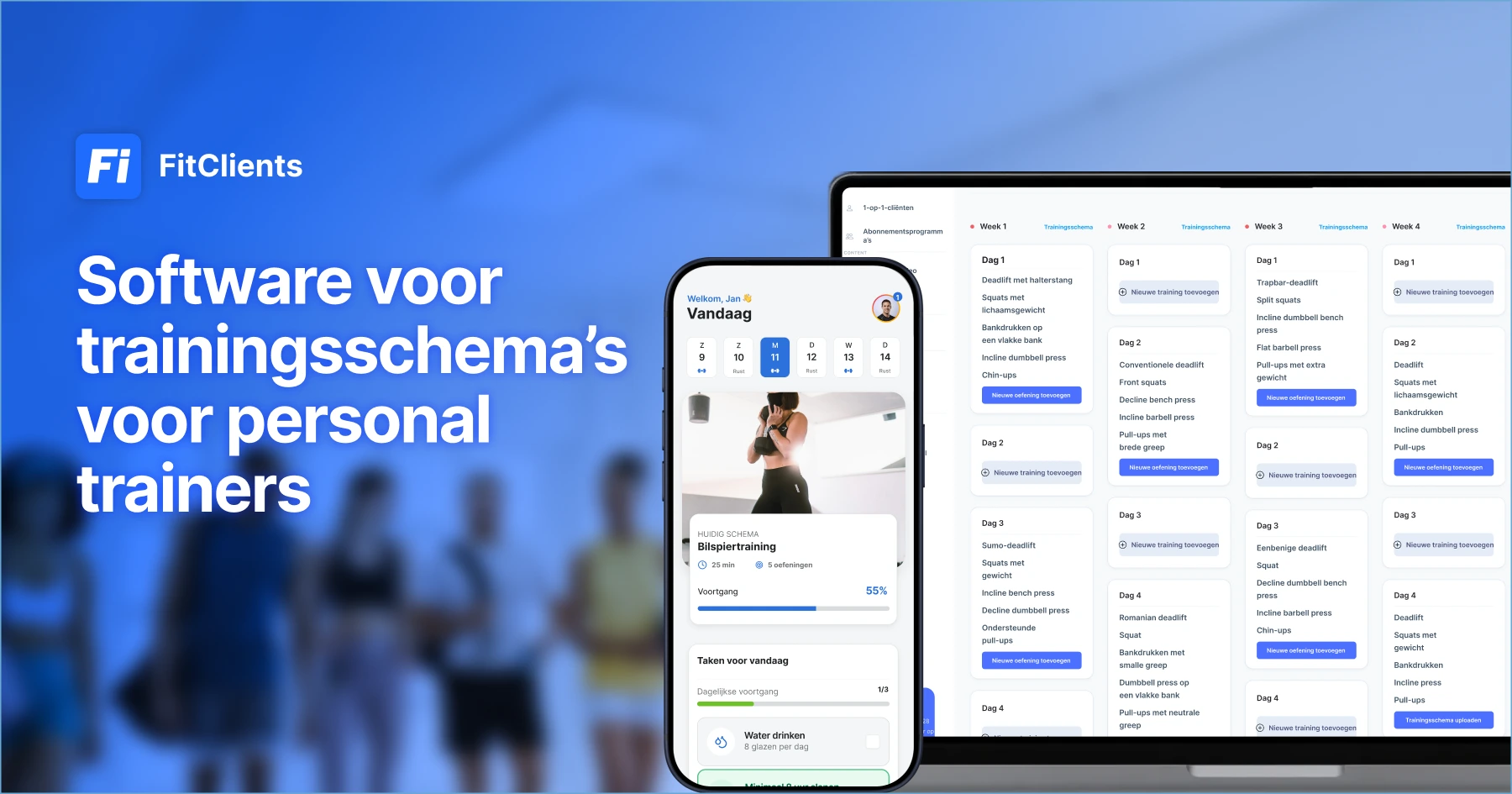 Trainingsschema's maken voor personal trainers