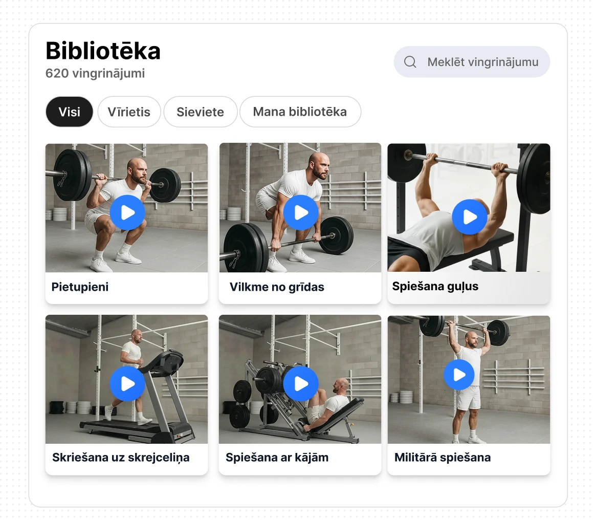 Treniņu bibliotēka