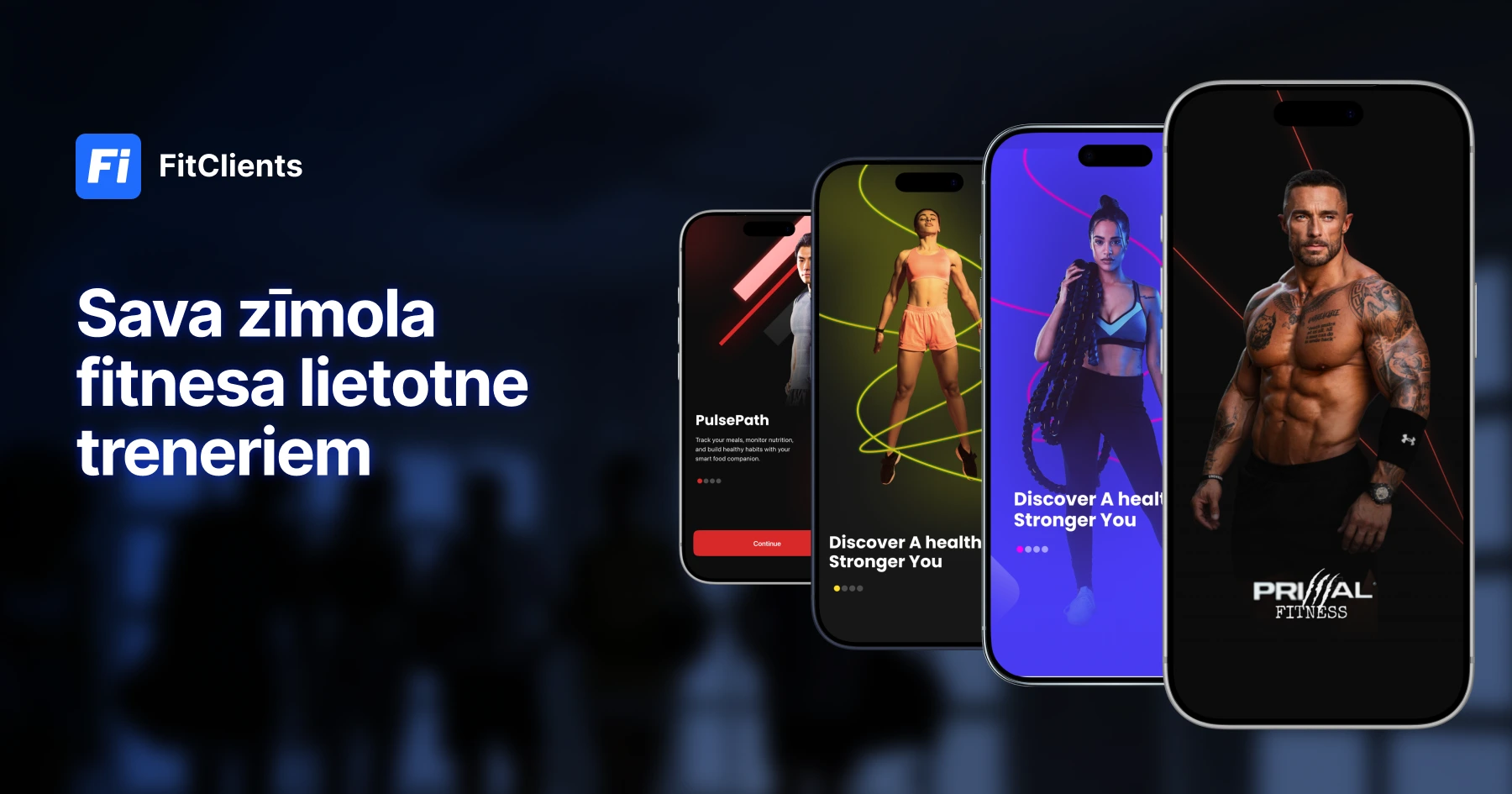 White label fitnesa lietotne